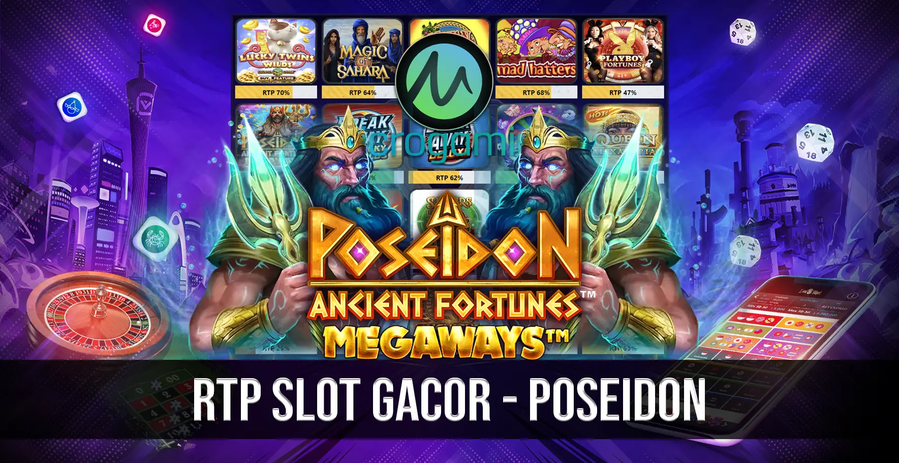 rtp slot gacor poseidon ancient fortunes megaways